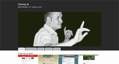 Desktop Screenshot of clooney.at